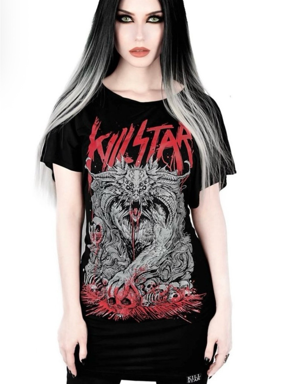 Killstar Black Graphic Crypt Tee